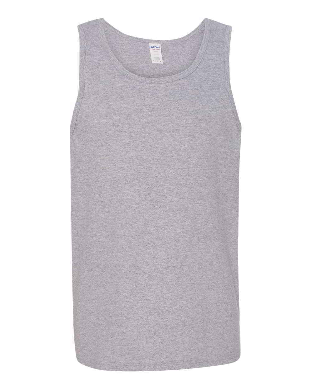 TANK TOP GILDAN TANK TOP FOR MEN 3 PACK 100% COTTON TANK TOP MEN SLEEVELESS TOPS gallery