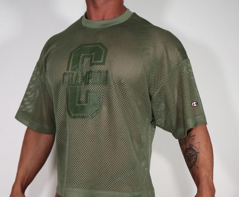 GREEN MESH SHIRT SIZE MEDIUM gallery