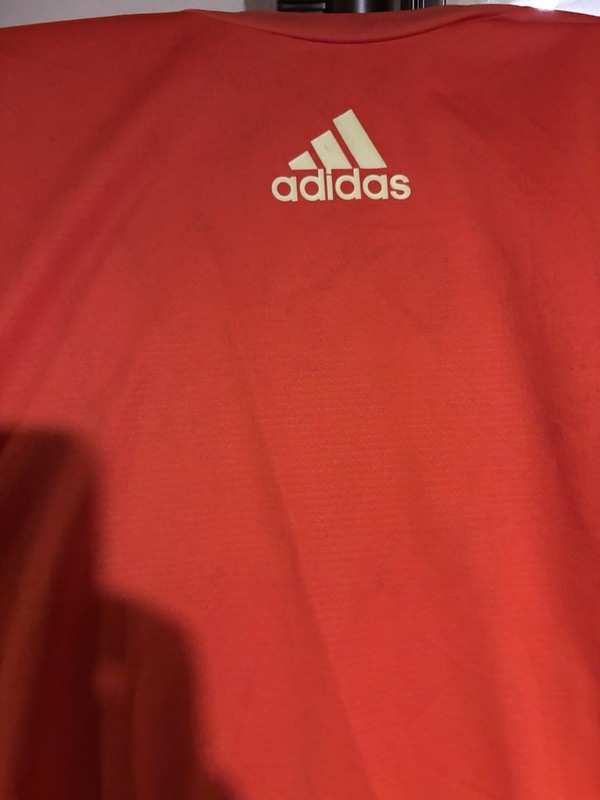 Adidas AdiZero ForMotion Tennis Crew Shirt Men's XXL Orange Yellow gallery