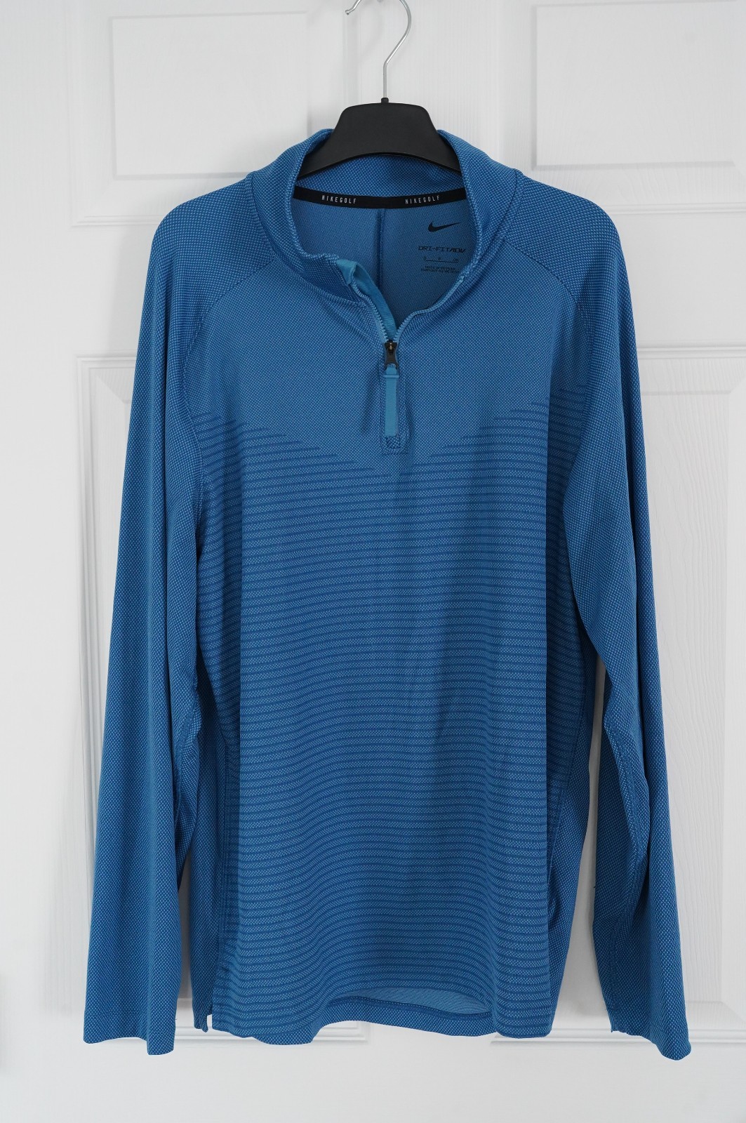 Nike Dri-Fit ADV Vapor 1/4 Zip Golf Pullover, Men's Small, Blue gallery