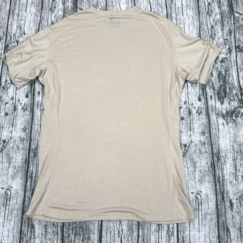 Massif FR Flame Resistant T-Shirt Men's Large Tan Cocona Made USA gallery