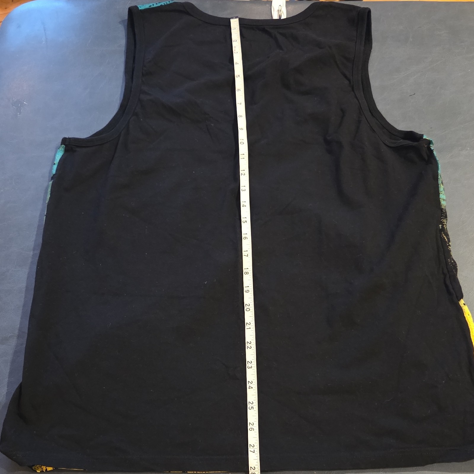 Zoo York XL Blue Yellow Tank Top Unbreakable Graphic Men's gallery
