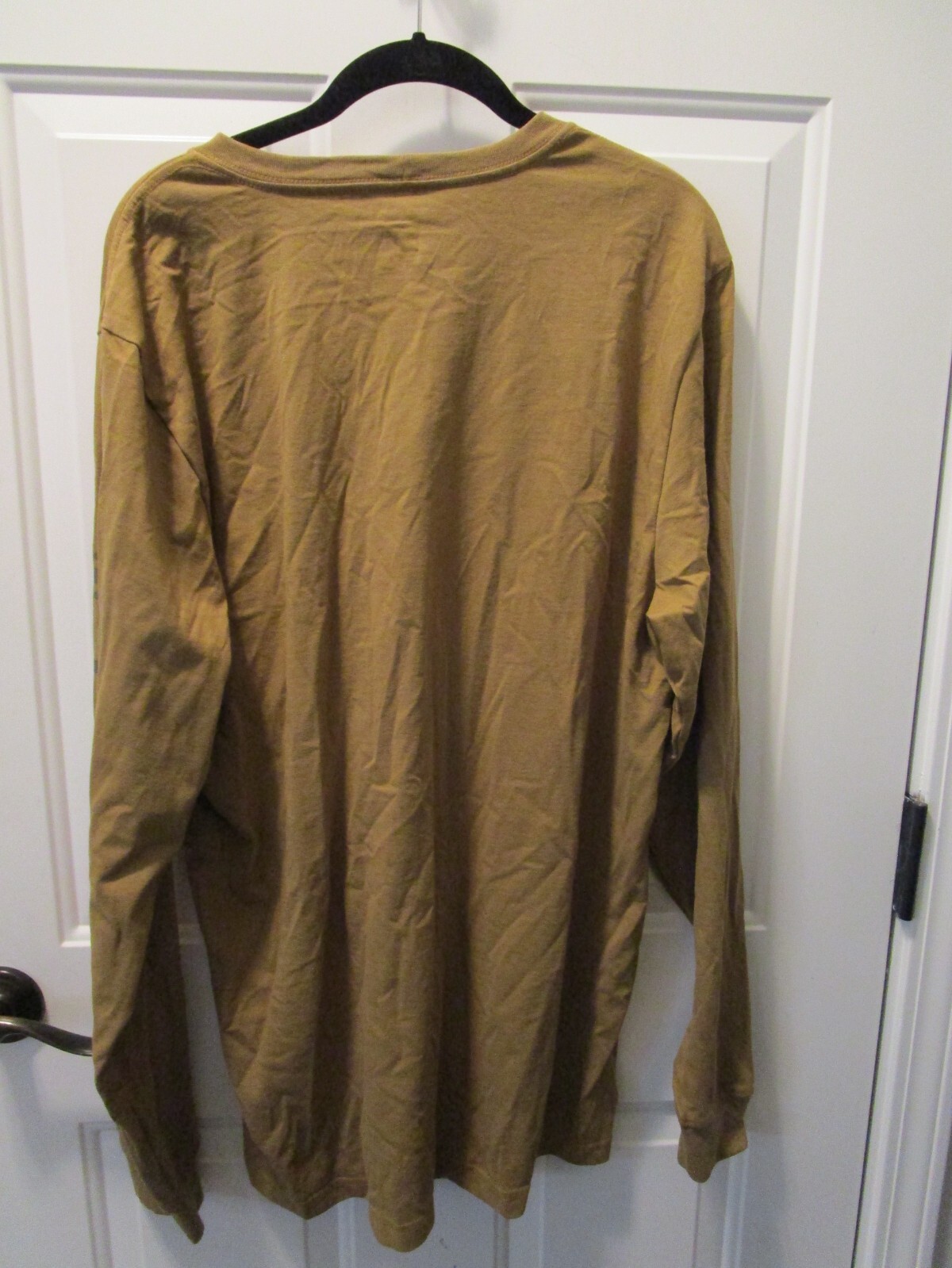 TIMBERLAND PRO BASE PLATE BLENDED L/S SHIRT IN DARK WHEAT SIZE LARGE NEW gallery