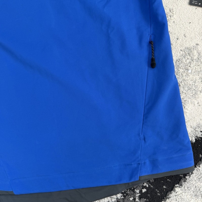 Nike Dri-FIT Better World Lightweight Athletic V-Neck Tee Blue S 715061 gallery