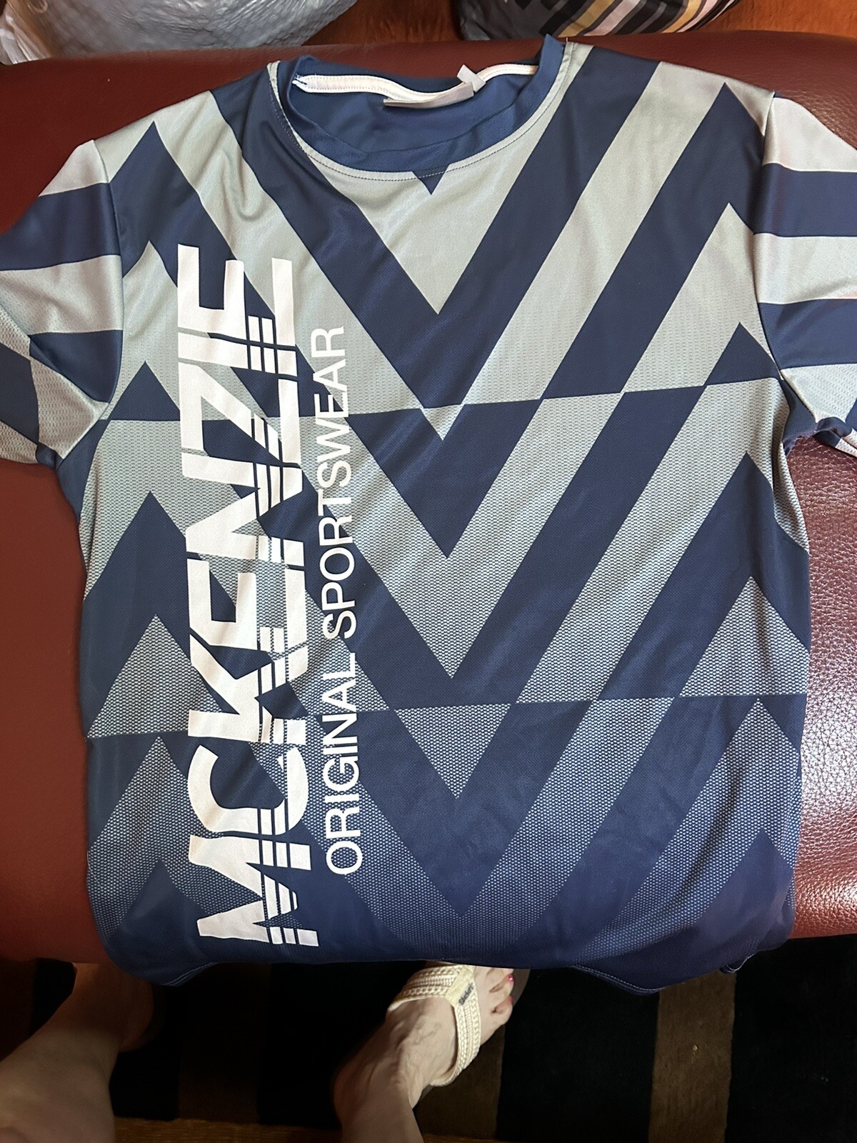 McKenzie Original Sportswear Ireland Blue Sports Athletic Shirt Youth gallery