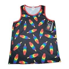 Uzzi Performance Gear Mens Muscle Shirt Tank PRIDE Popsicle Pride Size X-SMALL