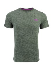 The North Face Men’s Pattern T-Shirt Green/Magenta S