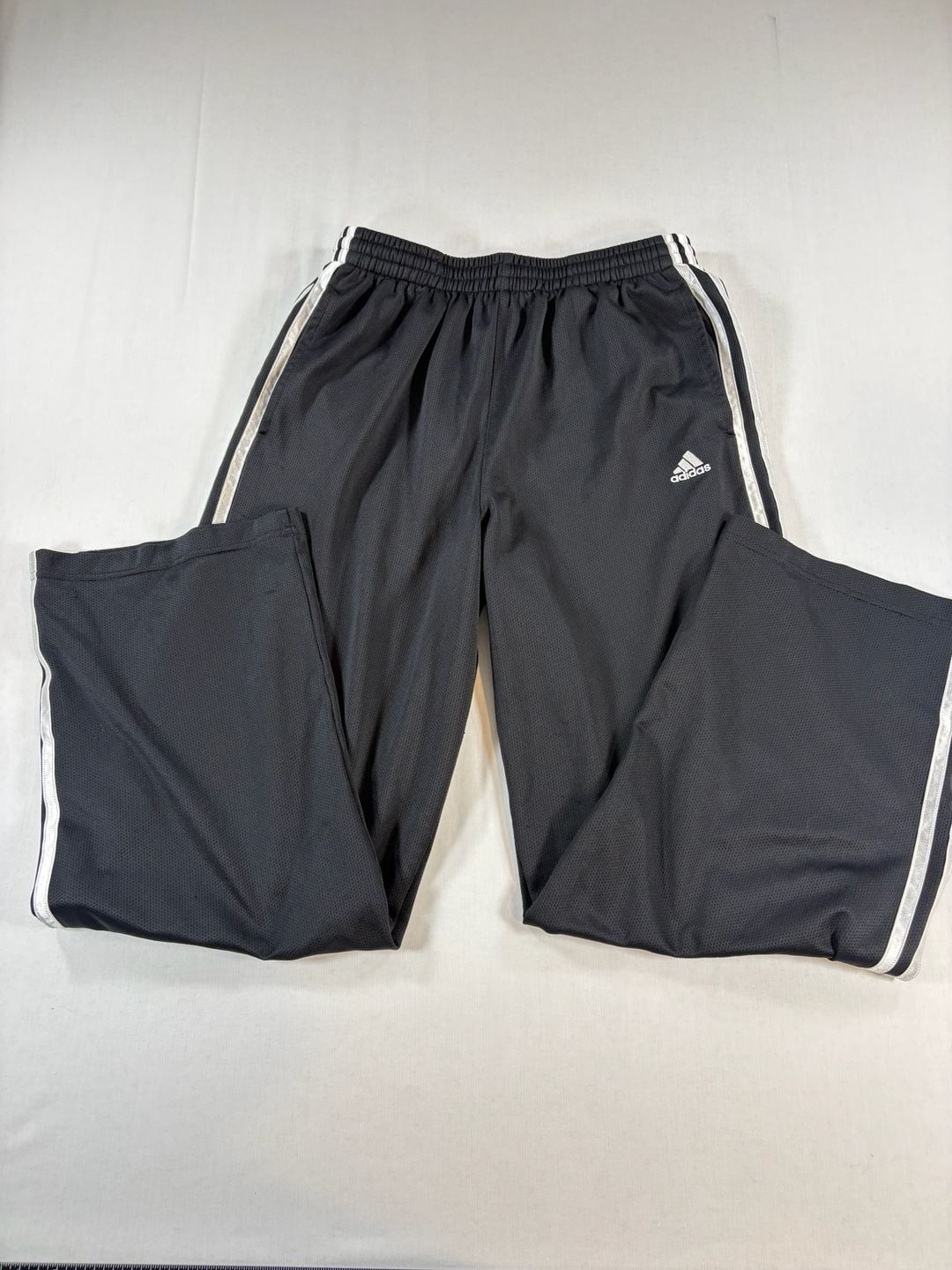 Adidas Men's Mesh Athletic Track Pants Black Size XL gallery