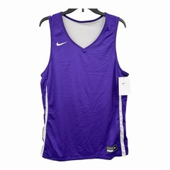 Nike Practice Basketball Reversible Jersey Purple White Mens Size M DN5212-546