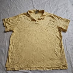 L.L. Bean Polo Shirt Men’s X-Large Yellow Short Sleeve Collared Golf Polo