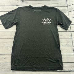 Violent Gentlemen Hockey Club Short Sleeve Athletic Shirt Men’s Small Gray