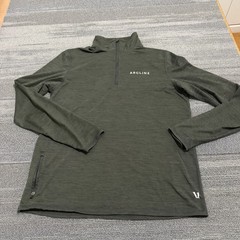 Vuori Pullover Medium Gray Ease Performance 2.0 Half Zip Golfer Stretch V221