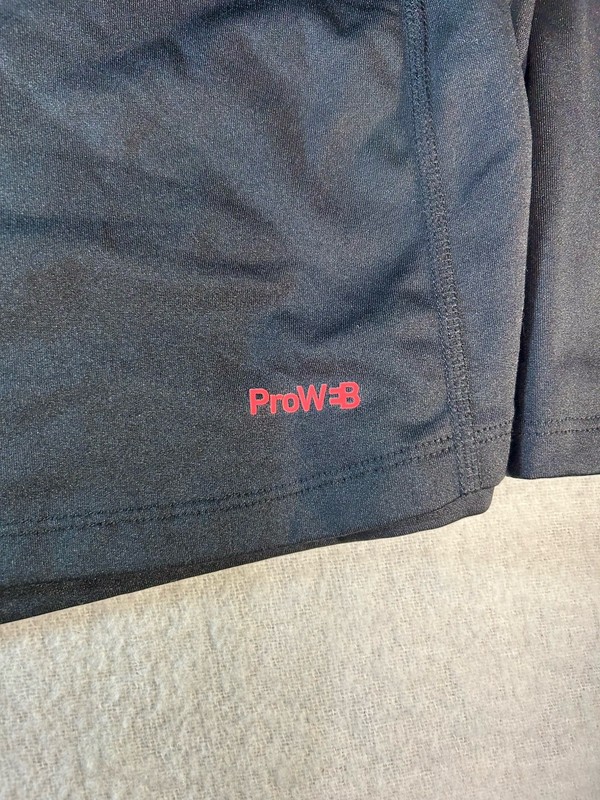 Spyder ProWB Mens Size Large Black Compression Shirt Long Sleeve Activewear Gym gallery