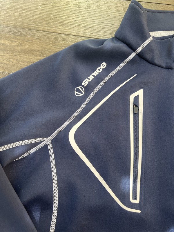 Sunice Allendale Men’s Half Zip Performance Thermal Protection SIZE L Srixon gallery