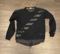 Mens Small Nike NT/F Top Black Pullover Longsleeve