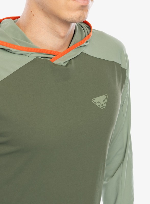 DYNAFIT traverse sun hoodie 40+ UV protection light breathable anti odor mens S gallery