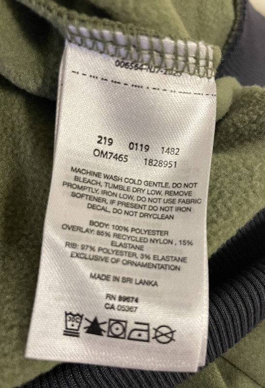 Mountain Hard Wear - Softshell Pullover Green Fleece Men’s XL - Great Look - EUC gallery