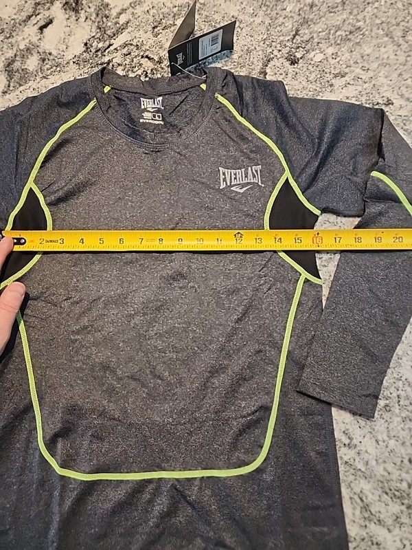Nwt Everlast Evercool Long Sleeve Shirt Compression Black Large Boxing B17 gallery