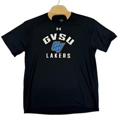 Under Armour GVSU Lakers Shirt Mens 2XL Training Athletic Black Grand Valley