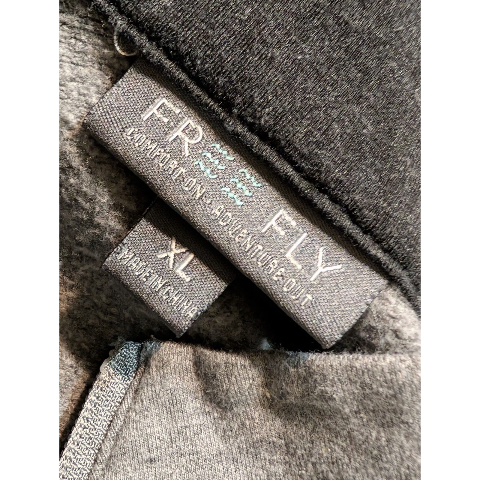 Free Fly Mens Quarter Zip Pullover Fleece Sweatshirt Gray XL Comfort Adventure gallery