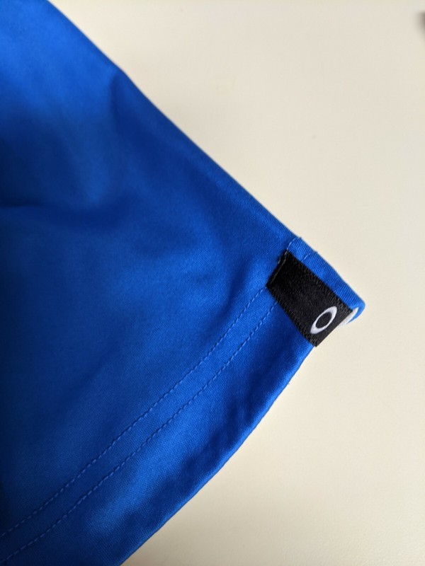 Oakley Mens Medium Golf Polo Ice Blue PRISTINE gallery