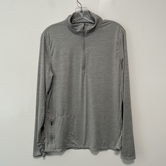 Vuori Ease Performance Half Zip Pullover Sweatshirt Gray Fits Like Medium