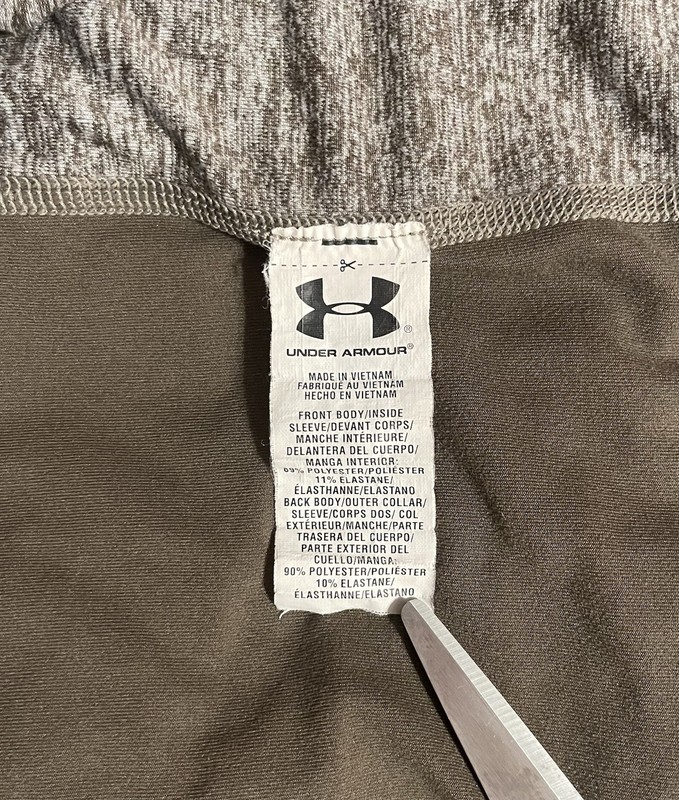 Under Armour SEC Basketball Quarter Zip Pullover Men’s LG Brown Performance gallery