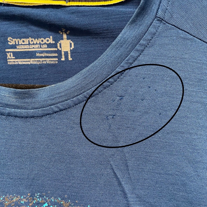 Smartwool Merino Sport 150 Shirt Mens XL Blue Wool Long Sleeve Outdoors Gorp gallery