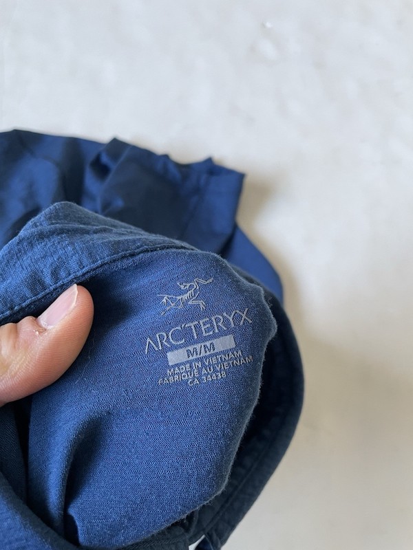 Arc'teryx Pelion Merino Wool polo shirt Denver Mountain Guiding Men’s Medium gallery