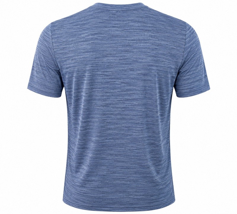 Adidas Climalite T-Shirt Mens Large Blue Heather Athletic RunningTraining CV4654 gallery