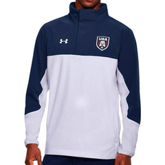 (MEN’S XL) – UNDER ARMOUR USA Stars & Stripes Woven 1/2 Zip Top