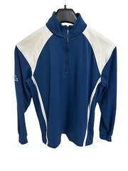 Nike Sphere Dry 1/4 Zip Golf Pullover Size Medium Long Sleeve Blue