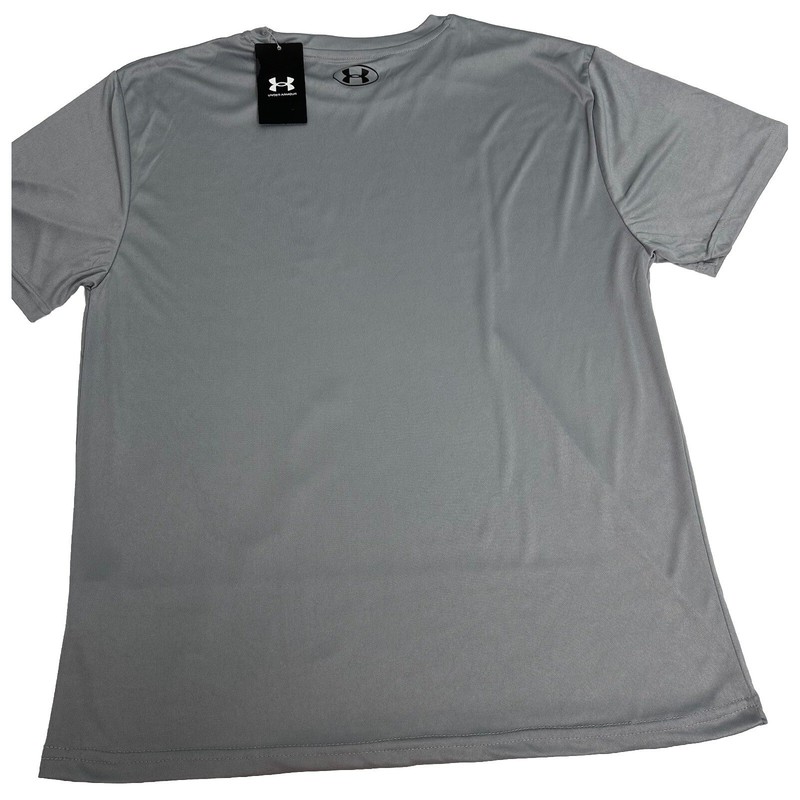 Under Armour Gray Tech Fade Tee Loose Men's T-Shirt Short Sleeve Size XXL gallery