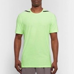 Nike Dri-FIT Breathe Green Barely Volt/Black Workout Men’s Training T-shirt XL