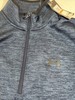 Under Armour Men's Small Armour Fleece 1/2 Zip Pullover 1357145 Academy Blue gallery
