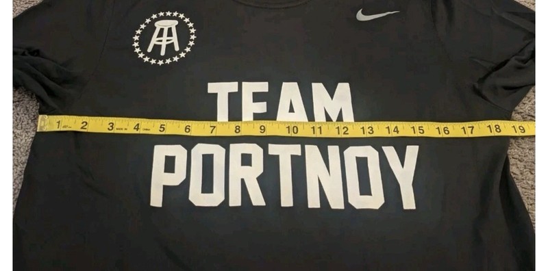Nike Dri-Fit Legend 2.0 Barstool Sports Team Portnoy Long Sleeve Black Shirt gallery