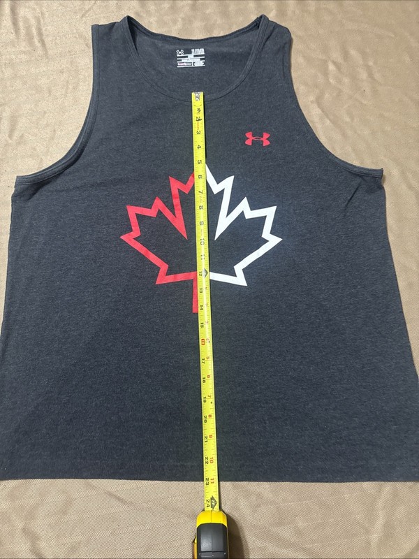 Under Armour Canada sleeveless cut off men’s XL 10088 gallery