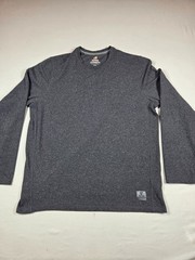 Rugged Elements Mens Long Sleeve Shirt Medium M Gray Durable Utility FC-9