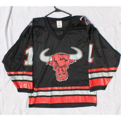 NWOT Vintage WWF The Rock People’s Champ Hockey Jersey Size 46 Medium