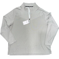 Nike Golf Pullover Gray 1/4 Zip Dri-FIT ADV Long Sleeve 2XL DH0982-025 NEW