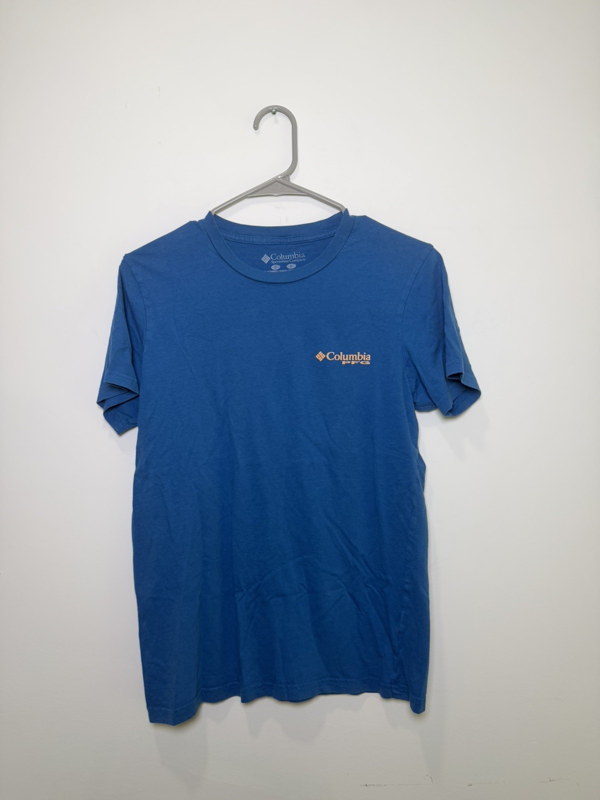 Columbia PFG Deep Waves Short Sleeve Tee T-shirt Mens S Blue gallery