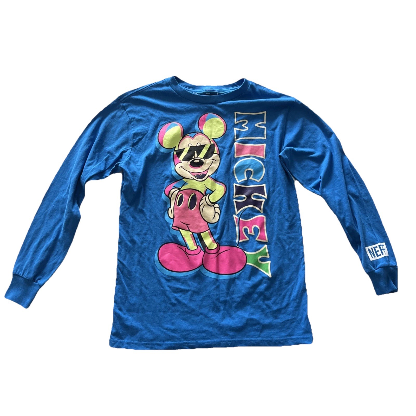 Disney x Neff Mickey Mouse Unisex Size S Long Sleeve Tshirt Collaboration gallery