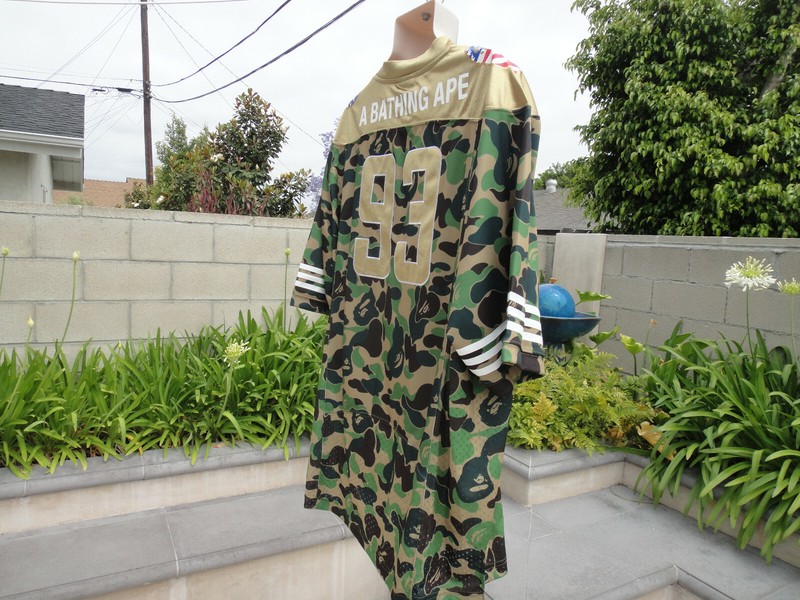 a bathing ape BAPE x adidas SB JERSEY, Camo DW9285, Medium, Large or XXLarge gallery