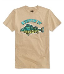 Univibe Mens Keepin’ It Reel Graphic T-Shirt