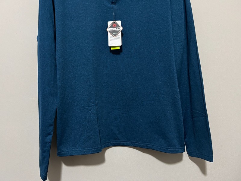 NEW 💥 TESLA Overheat Hyper Dry 1/4 Zip Progressive Performance Shirt Medium M gallery