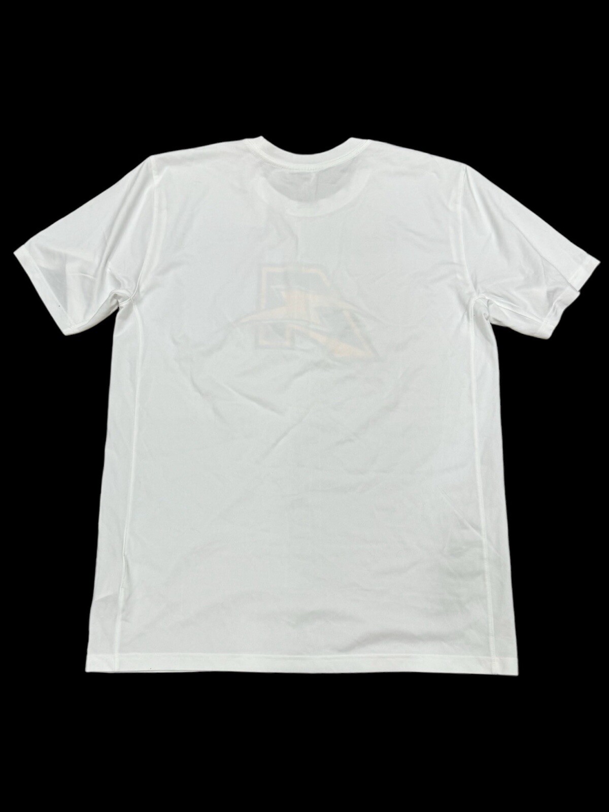 Nike Dri Fit White Shirt Men’s Size Large Letter A Lightning Bolt in EUC! gallery
