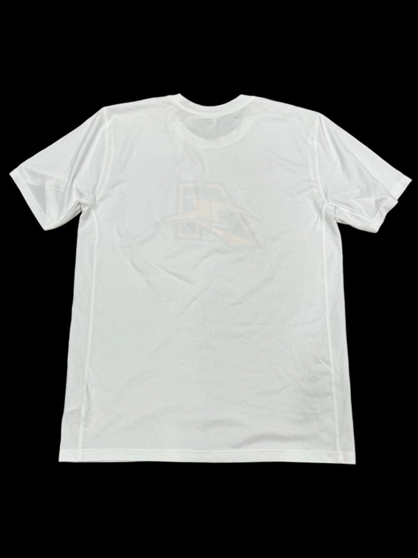 Nike Dri Fit White Shirt Men’s Size Large Letter A Lightning Bolt in EUC! gallery