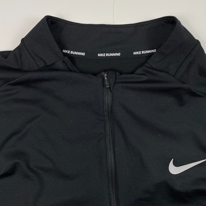 Nike Shirt Mens 2XL XXL Black Dri Fit 1/4 Zip Pullover Golf Running Workout Gym gallery