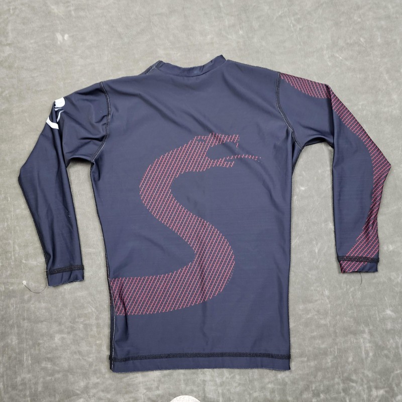Origin Maine USA Shirt Men Small Blue Long Sleeve Alexey Pickerell BJJ Rashguard gallery