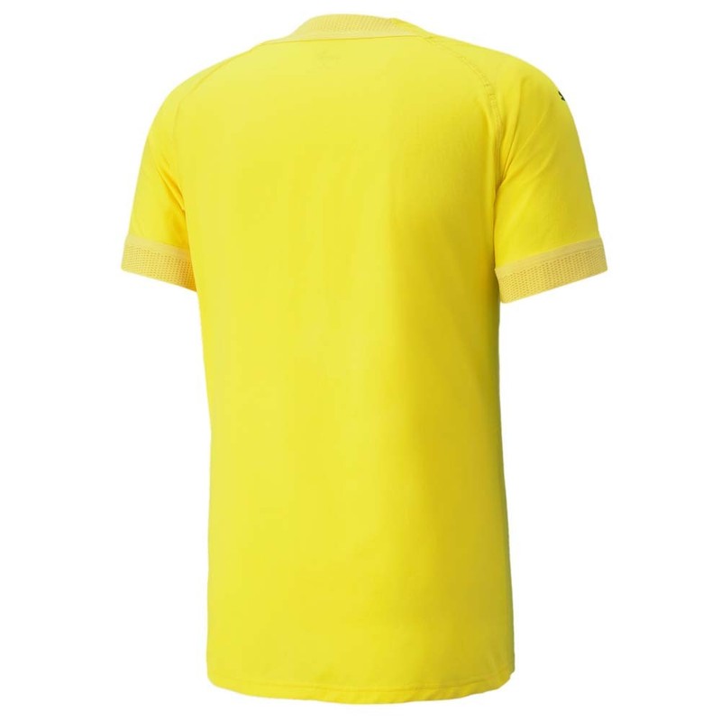 PUMA Teamfinal VNeck Short Sleeve Soccer Jersey Mens Yellow 70501607 gallery